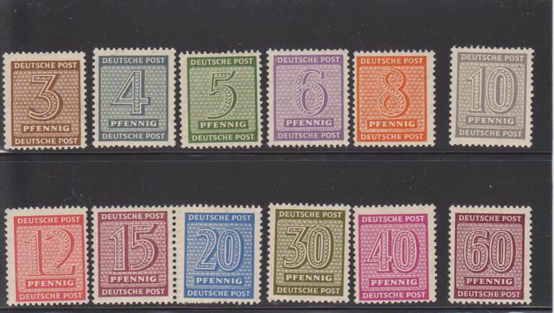 Germany 14N1-12 MNH