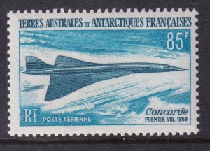 French Southern and Antarctic Territories C18 Airplane MNH VF