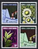 PAPUA NEW GUINEA - 1967 - Hydro-Electric Scheme - Perf 4v Set -Mint Never Hinged