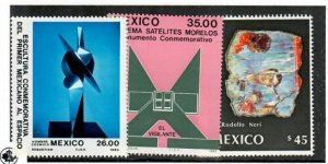 Mexico; Scott 1420-1422; 1986;  Unused; NH; Complete Set