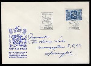 Finland 352 Pen FDC 