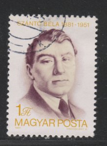 Hungary 2676 Bela Szanto 1981