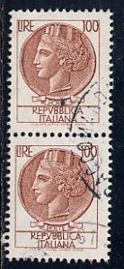 Italy Scott # 998P, pair, used