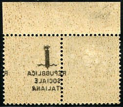 Cent band. 25 n. 491 horizontal pair without overprint