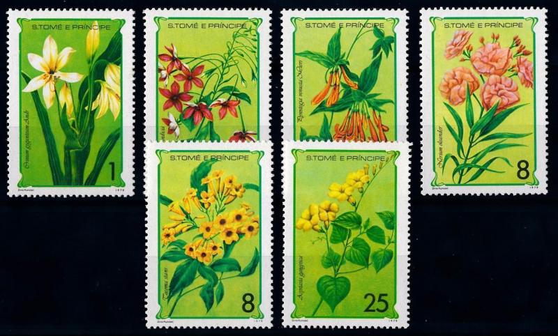 [67349] Sao Tome & Principe 1979 Flora Flowers Blumen  MNH