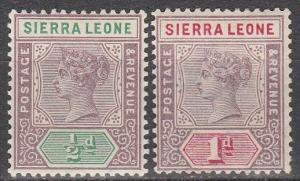 Sierra Leone #34-5 F-VF Unused   CV $7.75  (A6411)