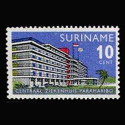 SURINAM 1966 - Scott# 331 Central Hospital 10c NH