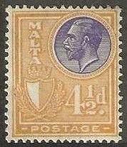 Malta Sc. 139 mint,  hinged.  1926.  (M337)