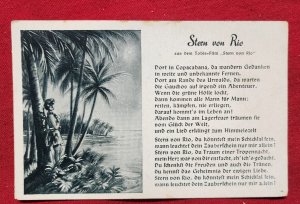 WW2 WWII German Third Reich Germany song Postcard Stern von Rio Copacabana