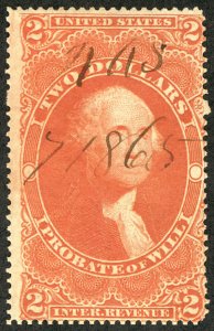 MALACK R83c F/VF, fresh color, nice stamp b1302