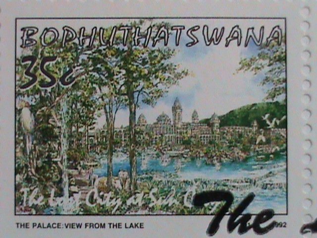 BOPHUTHATSWANA -FDC 1992 SC#282 THE LOST CITY AT SUN CITY-MNH-VERY FINE