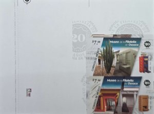 CMI) 2018. MEXICO. IMPERFORATE. OAXACA PHILATELIC MUSEUM. ETT. ETU