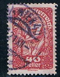 Austria 213, 40h Allegory of the Republic, used, VF