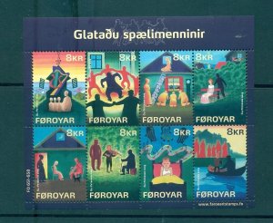 Faroe is. - Sc# 510. 2009 Scenes From Lost Musicians MNH $10.00.