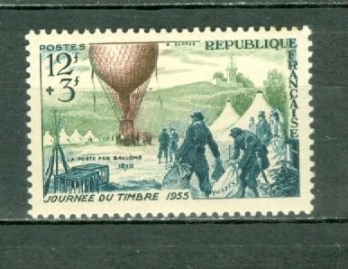 FRANCE 1956 BALLOONS-AIR #B293 MNH...$3.75