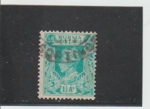 Burma  Scott#  23  Used  (1938 King George VI)