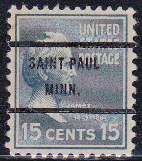 Precancel - Saint Paul, MN PSS 820-71 - Bureau Issue