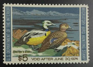 MOMEN: US STAMPS #RW40 DUCK MINT OG NH LOT #53545