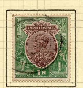 India 1926-33 Early Early Issue Fine Used 1R. NW-199631