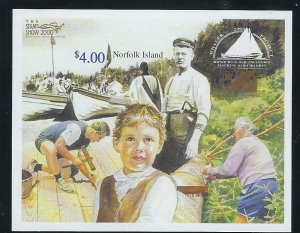 Norfolk Is 704 MNH 2000 with overprint (ak3533)