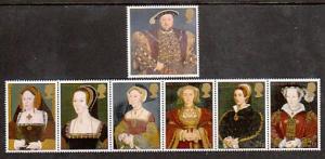 Great Britain 1723-9 Henry VIII  MNH VF