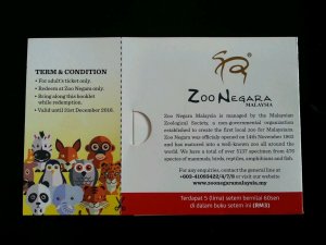 *FREE SHIP Malaysia Zoo Negara Definitive 2015 Panda Tiger Owl (booklet) MNH