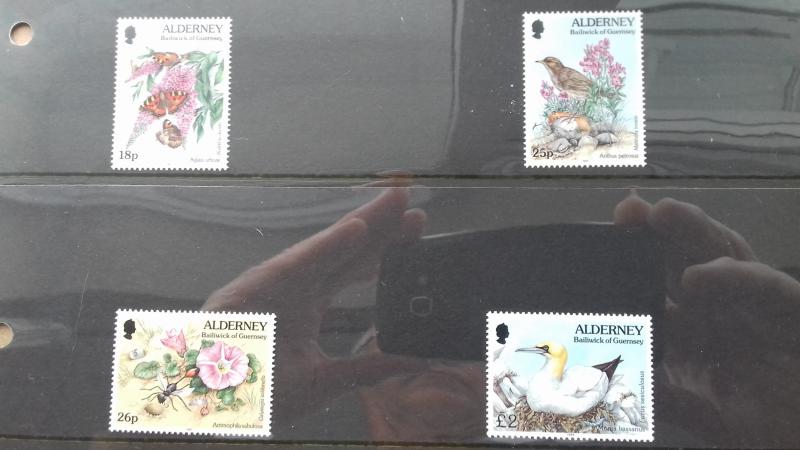 Alderney 1997 Flora & Fauna Mint