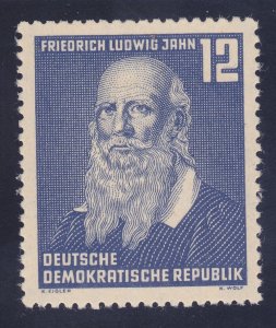 Germany DDR 110 MNH OG 1952 Friedrich Ludwig Jahn Gymnastics & Politician Issue