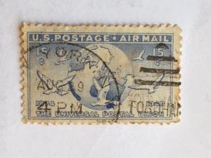 US – 1949 – Single Stamp – SC# C43 - Used