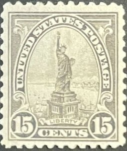 US #566 15c Statue of Liberty VF+ MNH