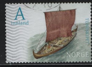 NORWAY 1817 F/VF USED VIKING SHIP