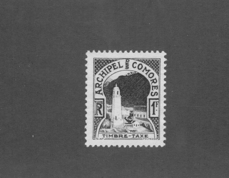 COMOROS ISLAND J2 MNH BIN$ 1.20