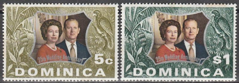 Dominica #352-3 MNH   (S5914)