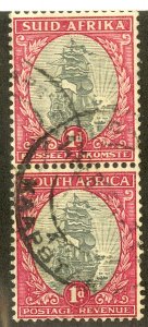 SOUTH AFRICA 48 USED PAIR SCV $2.25 BIN $1.00 SHIPS