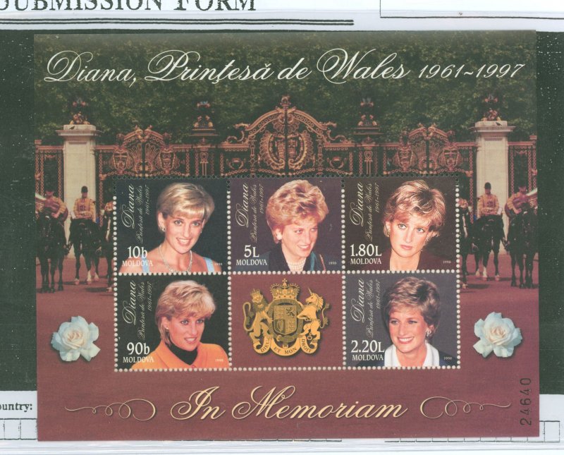 Moldova #282  Souvenir Sheet