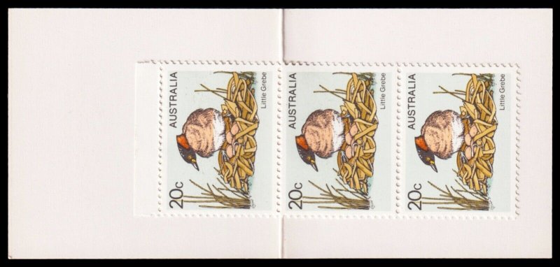 Australia Scott 683 Wildlife Booklet of 3 Stamps (1978) Mint NH VF M
