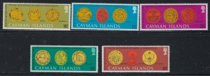 Cayman Is 372-76 MNH 1976 American Bicentennial (fe3627)