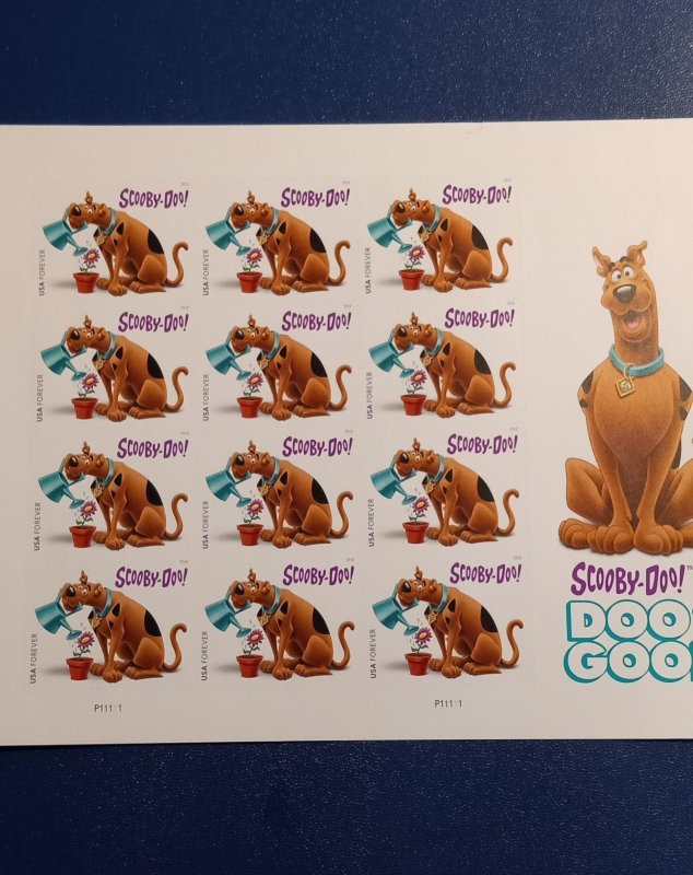 US# 5299, Scooby-Doo, Sheet of 12-4ever stamps (2018)