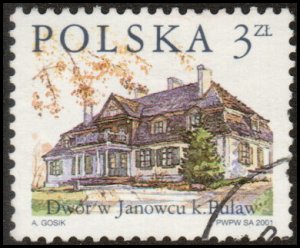 Poland 3574 - Used - 3z Janowiec (2001) (cv $1.00)