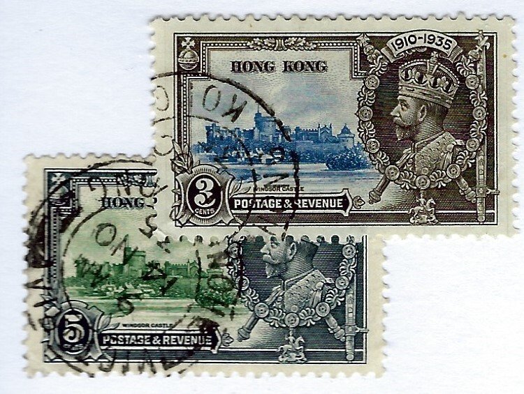 Hong Kong SC#147-148 Used F-VF...Worth a Close Look!