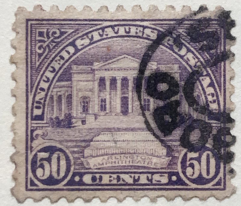 AlexStamps UNITED STATES #570 VF Used 