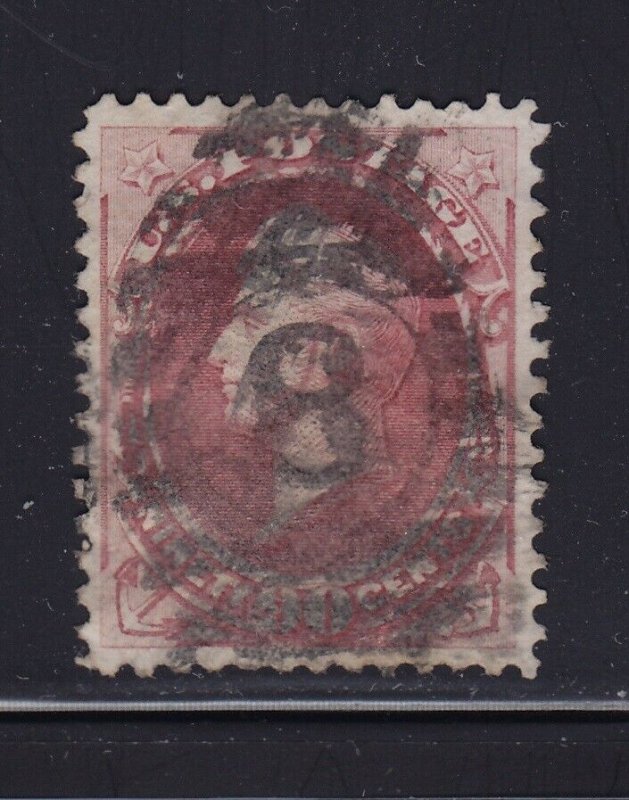 155 VF+ used neat S.O.N. 8 cancel with nice color cv $ 350 ! see pic !