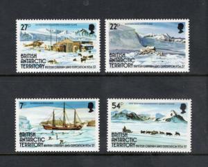 BRITISH ANTARCTIC TERRITORY Sc# 121 - 124 MNH FVF Set-4 Ship Ice