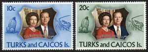 Turks & Caicos Islands Sc #257-258 MNH