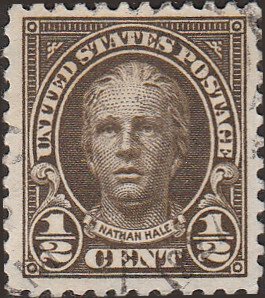 # 551 Used Olive Brown Nathan Hale