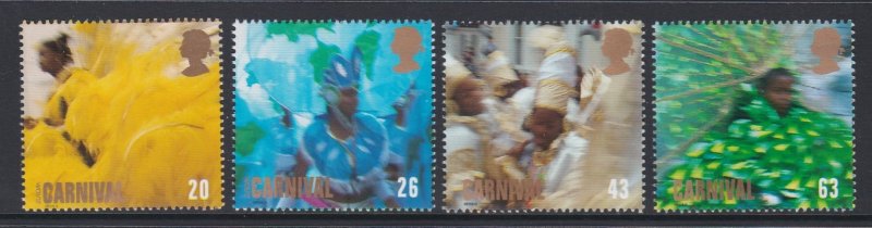 1825-28 1998 Notting Hill Carnival MNH