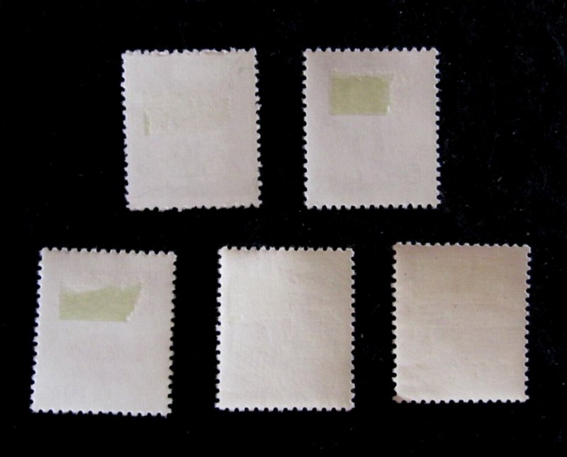 US/RYUKYU - SCOTT# C19-C23 - MH - CAT VAL $20.00