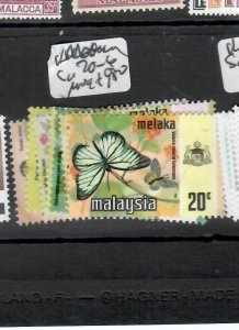 MALAYA MALACCA  (P1708B)  BUTTERFLY  SG 70-6   MOG 