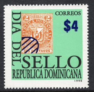 1031 - Dominican Republic 1995 - Stamp Day - MNH Set