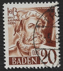 Germany #5N21 20dpf Hans Baldung Grien